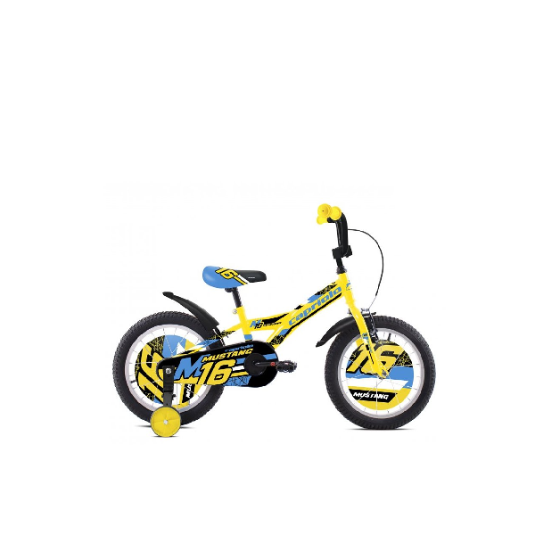 Bicikla CAPRIOLO Mustang 16'' žuto-plavo